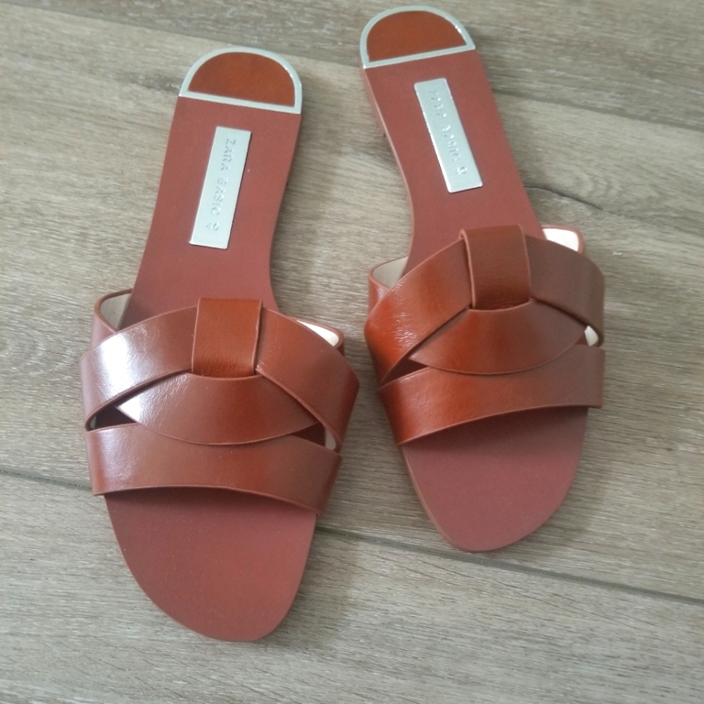 Brown sandals